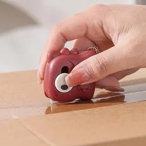 Portable Packaging Opener with Knob, Dinosaur Shape Unboxing Tool, Office & Logistics Use, Convenient Box Cutter, Office Gadgets, Desk Accessory