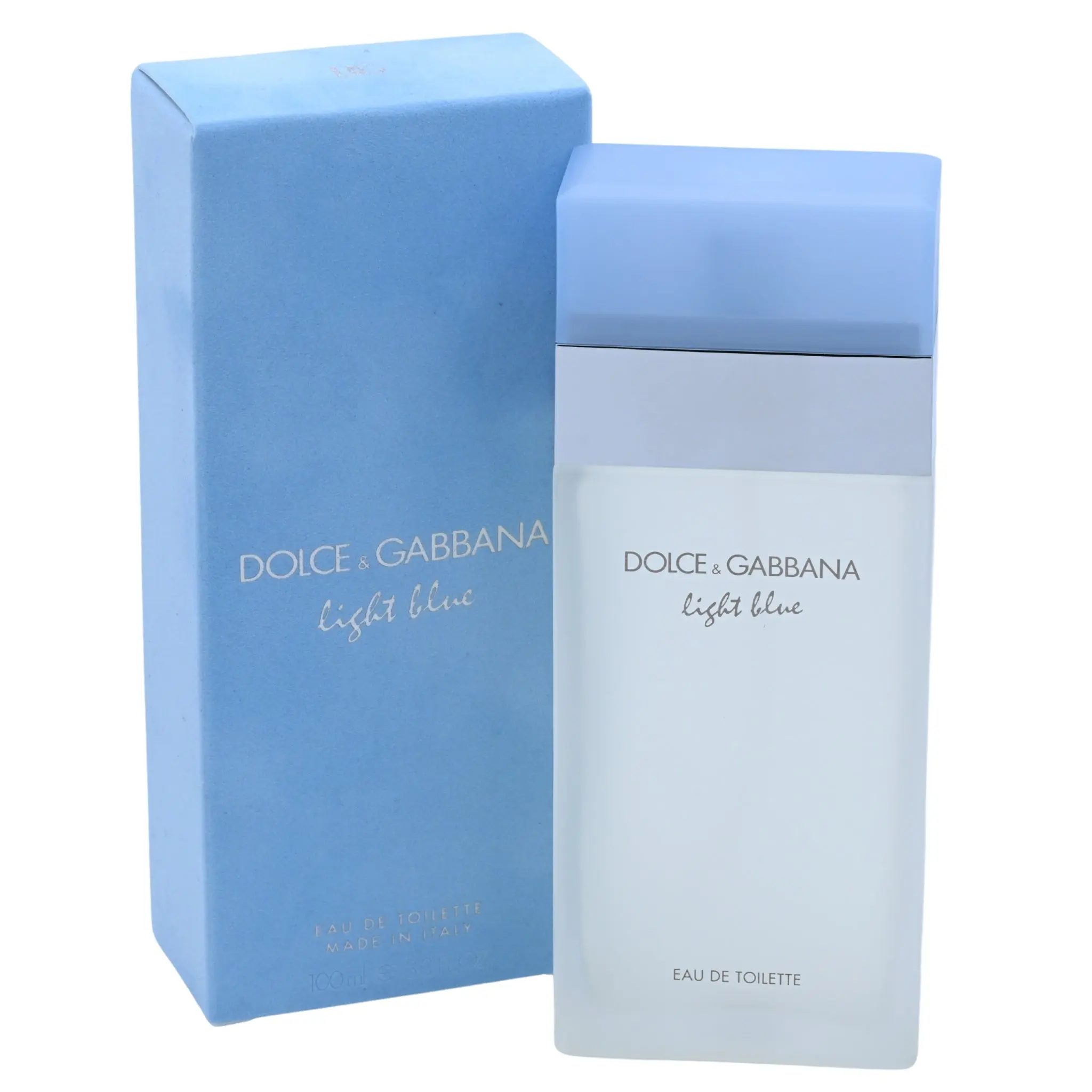 DOLCE & GABBANA Light Blue Women's EDT Fragrance - Aromatic Woody, Citrus Woody Musk Scent with Italian Vibe & Jasmine Blend, 3.3oz (3-3.9 fl oz) Single Item, New in Box, Perfumes For Women, Women Perfumes