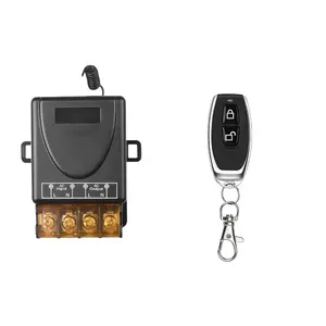 Wireless Remote Switch DIY Device Rf433, High-Power 30a, Wide Voltage Ac 100-220v/240v, Push Button Control, Smart Control, Single Unit