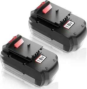 Upgraded 3600mAh Replacement for Porter Cable 18V Battery PC18B Compatible with  PCC489N PC188 PC18BLX PC18BLEX Cordless Power Tools Batteries