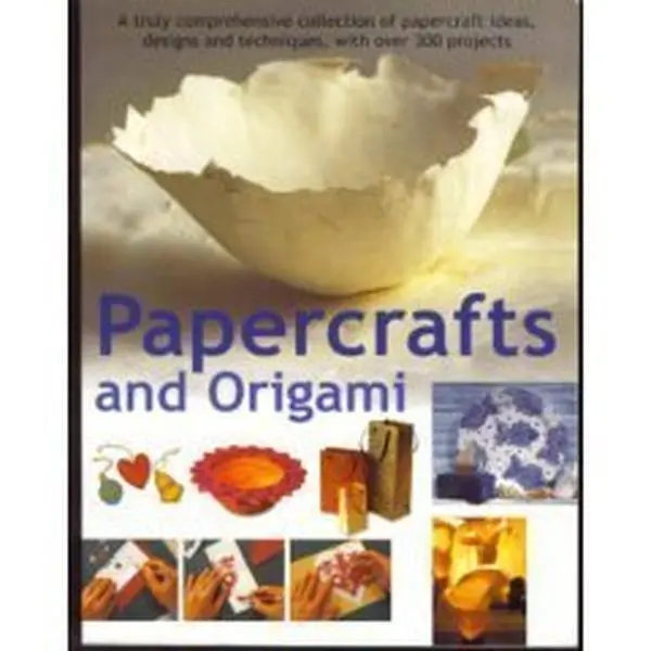 USED-Papercrafts and Origami ~ A truly comprehensive collection of papercraft ideas, designs and techniques, with over 300 projects by Lucy Painter (Paperback)