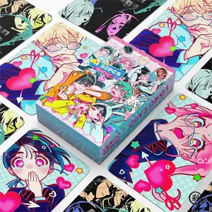 92PCS Korean Manga Alien Stage Photo Cards Set - Luka Hyuna Ivan Collectible LOMO Card With Bonus Stickers