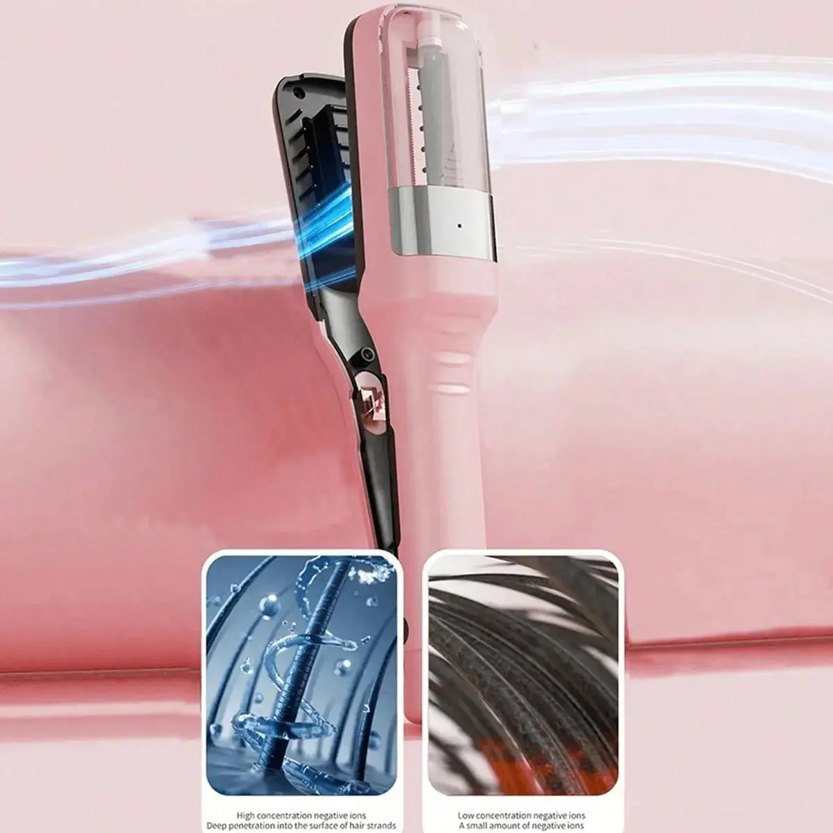 Cordless Split End Hair Trimmer - Split Ends Fixer, Razor Handle Crushing Clipper for Dry Damaged Frizzy Hair (Beauty & Personal Care Appliance Accessory)