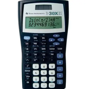 Texas Instruments TI-30X II Scientific Calculator with 2nd Function, Log, Sin, Cos, and Tan Buttons