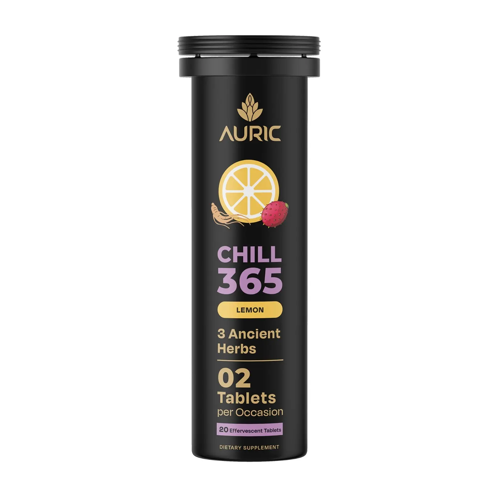 Auric Chill 365 Effervescent 20 Tablets Daily Wellness