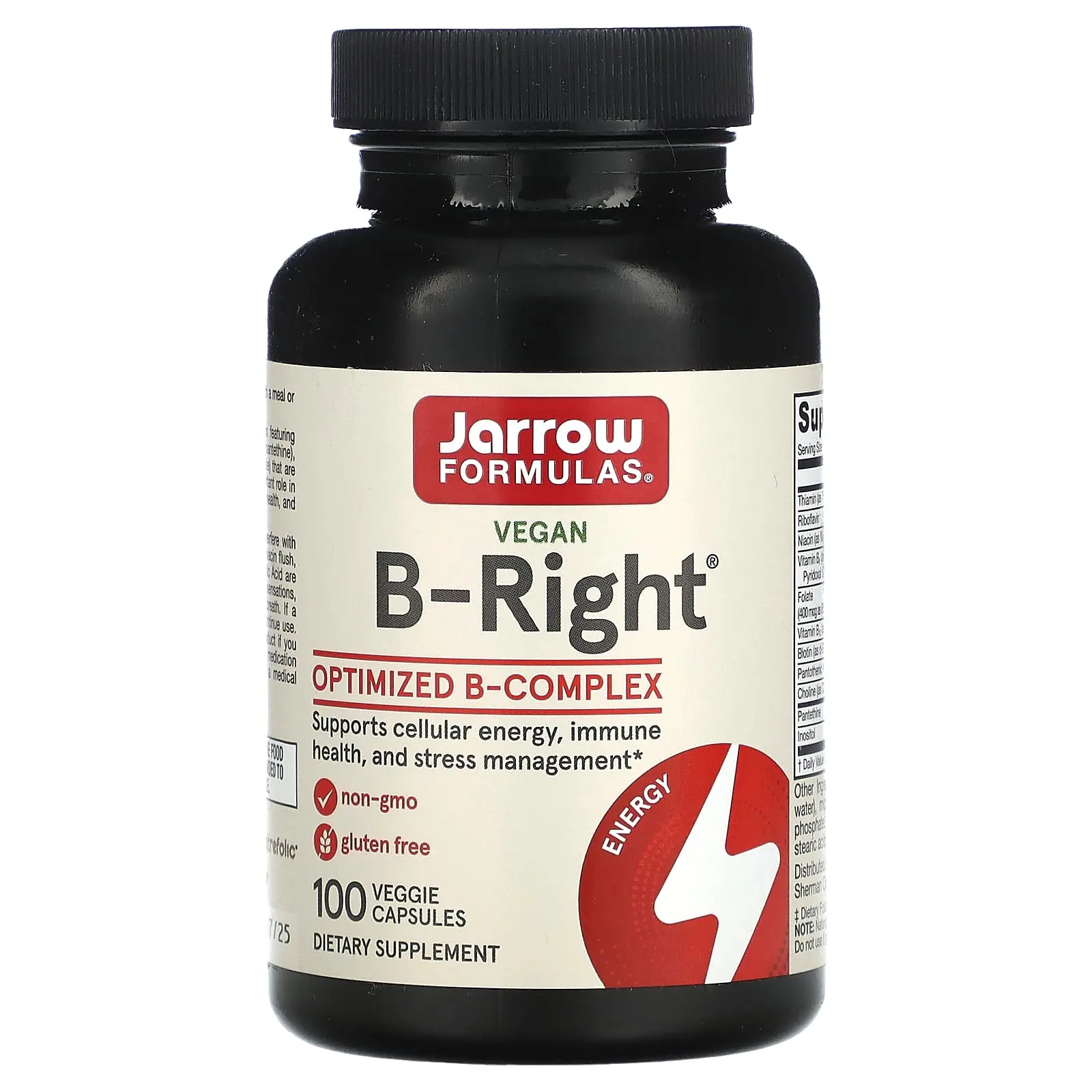 Jarrow Formulas B-Right, 100 Veggie Capsules Jarrow Formulas B-Right, 100 Veggie Capsules