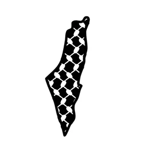 Keffiyeh Palestine Sticker