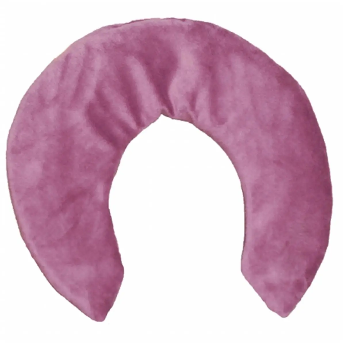 212 MAIN Mauve Aromatherapy Herbal Neck Wrap - Contoured Fit, Secure Hold, Microwave-Safe, Natural Herb Fill, Polyester Suede Shearling, Wearable Heating Pad, Hot/Cold Relief, Stress Relief, Office Stationery Accessory, Gift Option, Heated Wrap