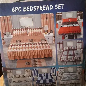 6 pcs Berdspread set