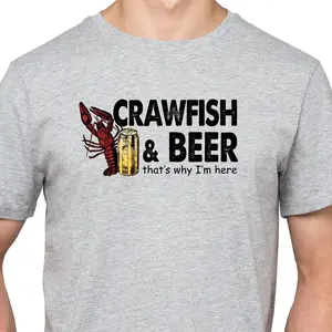 Crawfish Season Beer Shirt Unisex Cajun Louisiana Crawfish Boil Tee Shirt For Men And Women Funny Tshirt Summer Clothing Crawdad Crayfish 45787 412