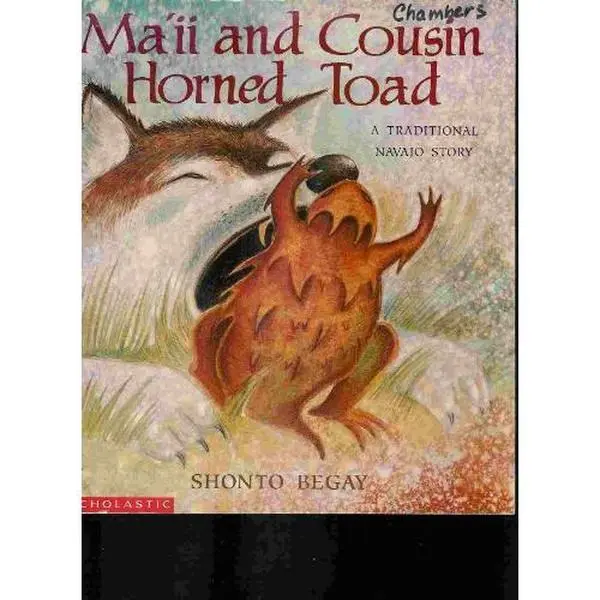 USED Book - Maii and Cousin Horned Toad: A Traditional Navajo Story by Shonto Begay (Paperback) - english