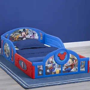 Mickey Mouse Plastic Sleep and Play Toddler Bed