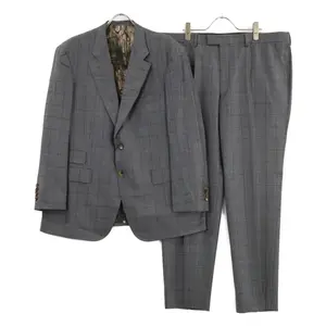 Pre-owned Paul Smith Wool Small Leather Goods Three Piece Suit