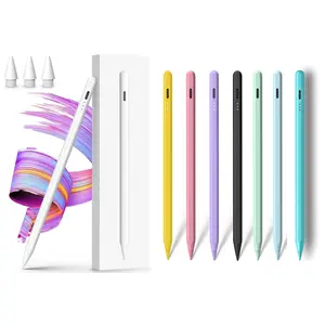 Stylus Pen for iPad with Fast Charge Palm Rejection Tilt Sensitivity Active Touch Screen Pencil Compatible with iPad 6/7/8/9/10 Pro12.9&11 Air3/4/5 Mini5/6