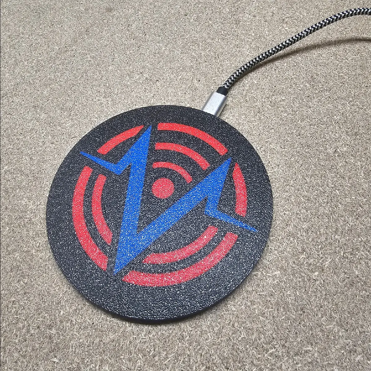 charging decorative coaster