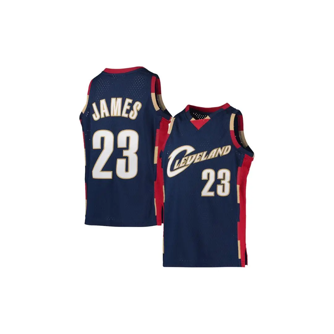 Men's #23 JAMES Basketball Jersey, New Navy Game Day Sport Clothing, Jersey For Fans