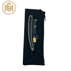 SM Carbon Steel Straight Edge Razor Double Edge Blade Razor for Men, Professional or Home use. Got some weight on it. Easy to Use Durable Matte Handle Comfort Luxury Pouch