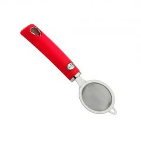 Ghidini V301 Small Size Stainless Steel Tea Strainer - Red