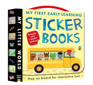 My First Early-Learning Sticker Books Boxed Set: 4 Books with Colorful Stickers! -- Jonathan Litton - Novelty