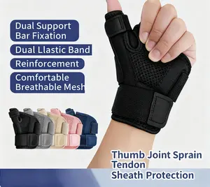 1pc Adjustable Finger Wrist Thumb Splint Brace itis, And Support for Men And Women,Brace|Breathable Brace|Soft Texture Brace