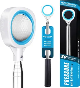 Golf Ball Retriever Performance Version - Thicken Stainless Steel Shaft with Rubber Grip Golf Retriever -  in 9Ft / 12Ft / 14.5Ft / 16.3Ft