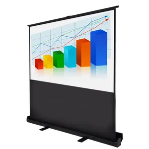 InstaHibit Floor-Standing Pop Up Projector Screen 60" 4:3