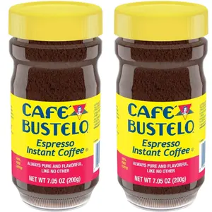 Café Bustelo Espresso Instant Coffee, Dark Roast, 7.05 oz. - 2 Pack