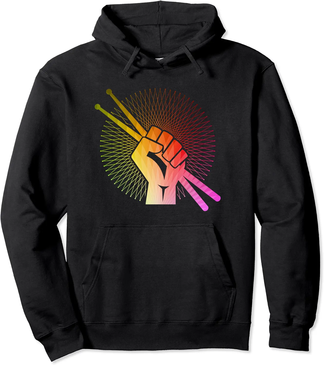 Drummer - Vintage Retro Drumming Drums Rock Musician Gift Pullover Hoodie - Rivkafia Shop 79B07VZYDZ9R