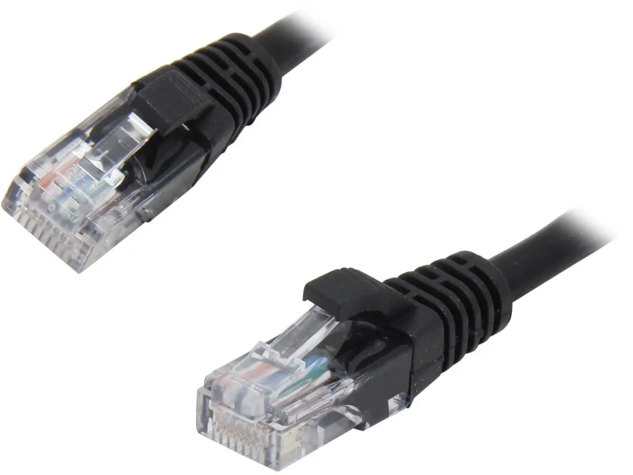 C2G 15202 Cat5e Cable - Snagless Unshielded Ethernet Network Patch Cable, Black (10 Feet, 3.04 Meters)