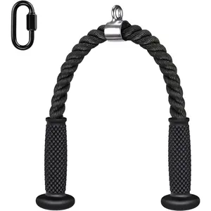 Tricep Pull Down Attachment,  Machine Accessories for  Gym,  Machine Attachments Pulley System Gym, LAT Pull Down Attachment Weight Fitness