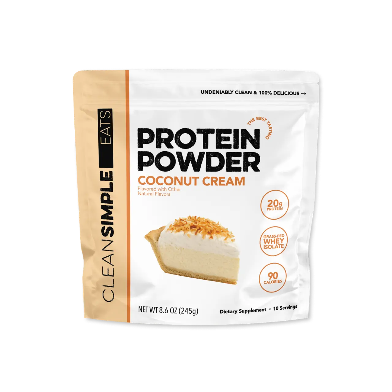 Protein Powder: Coconut Cream (10 Serving Bag)