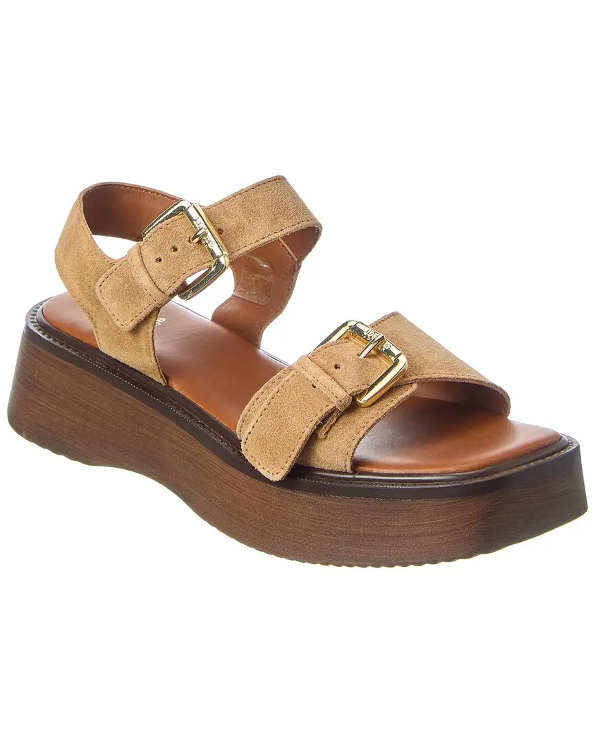 Dune London Luno Suede Platform Sandal