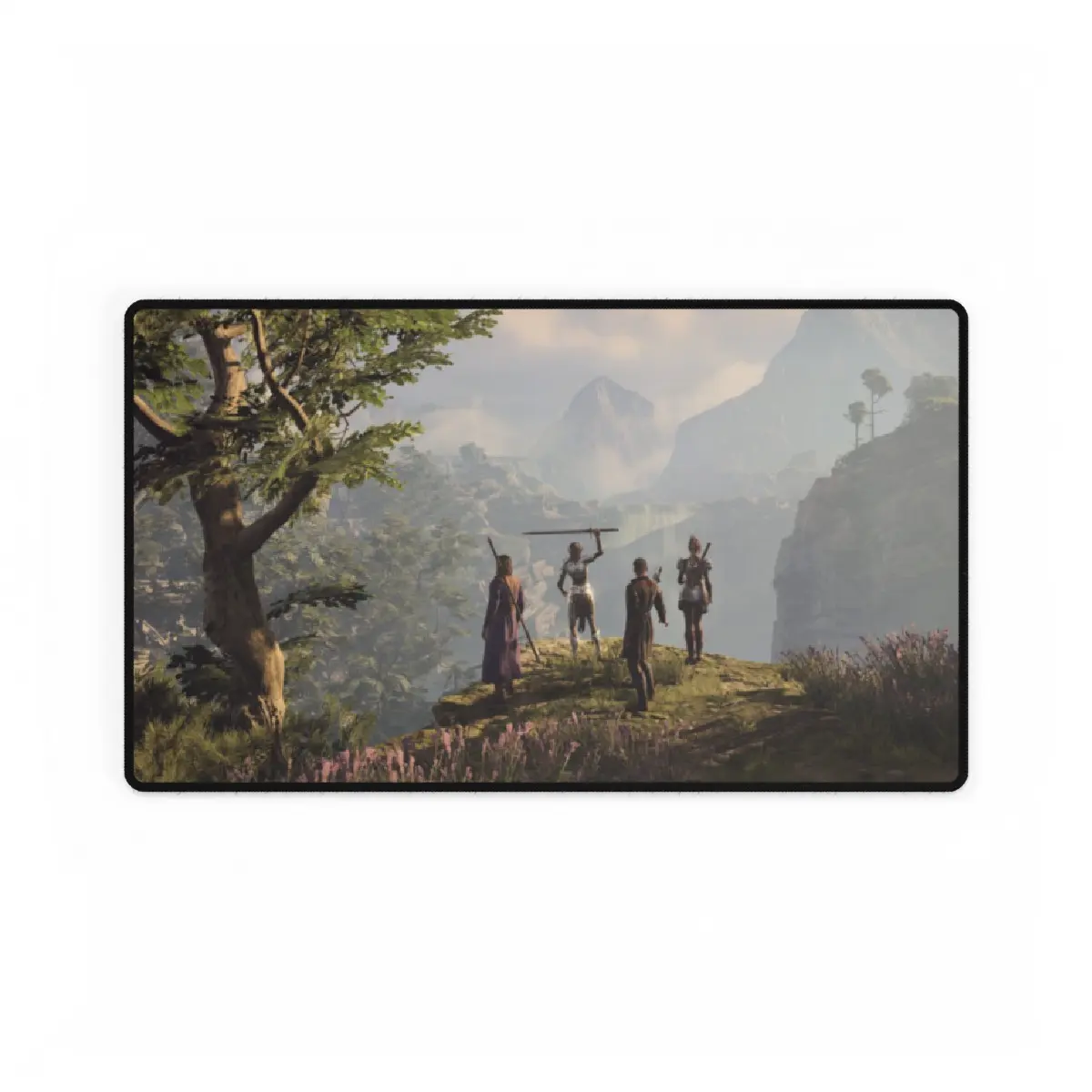 Baldur's Gate 3 High Definition Online PC PS Large Video Game Desk Mat Mousepad pokemon