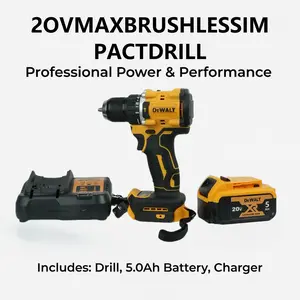 DEWALT DCF805 20V Cordless Impact Driver tool kit set