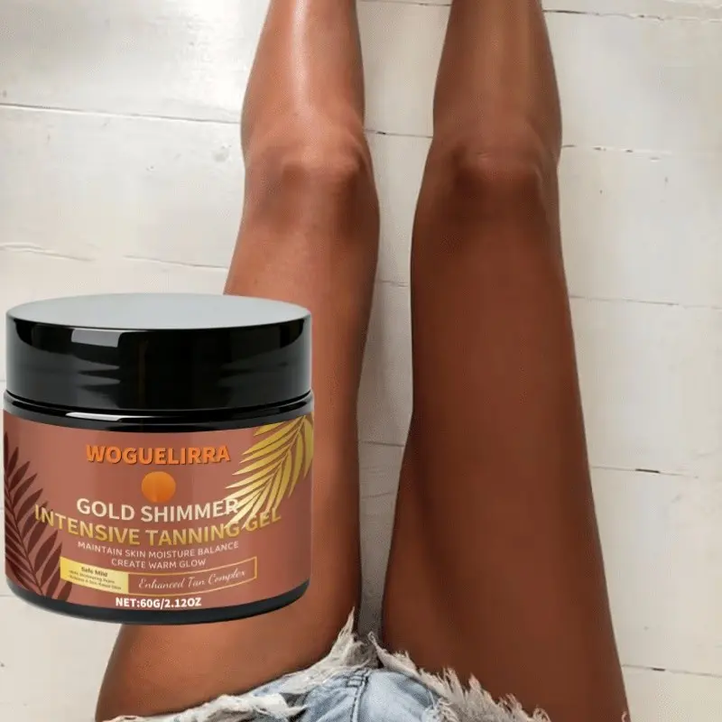 Natural Bronzing Oil, Sunless Tanner, Sunless Tanning, for Deep Hydration and Nourishment, Rich, Alcohol-Free, Easy to Use, Suitable for All Body Parts