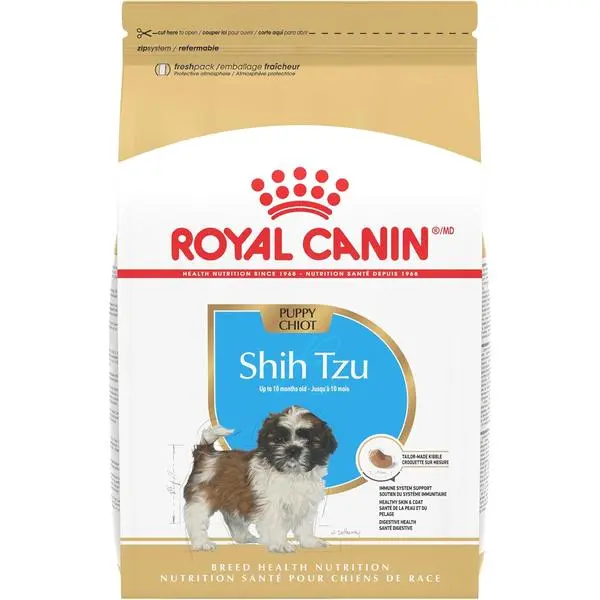 Royal Canin Breed Health Nutrition Shih Tzu Puppy Dry Dog Food, 2.5 lb Bag