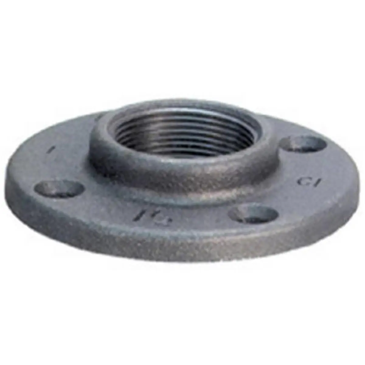 Anvil International 8700164000 Black Pipe Floor Flange, 1.25 in. (1-1/4 in.), 1.8 in. Overall Height, 4x4x1.8 in. Dimensions, 0.9 lbs for Boating Water Sports (Sports & Outdoor), 4 X 4 X 1.8 In