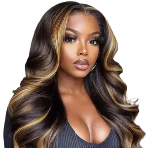 【New Arrival】Nadula Loose Body Wave Lace Closure 7x5 Bye Bye Knots Wig Dark Brown Wig with Face-Framing Highlights TikTokShopStockUp SpringStatements