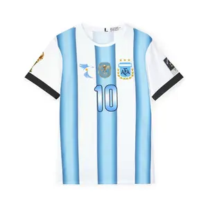 Argentina Messi #10 Soccer Jersey