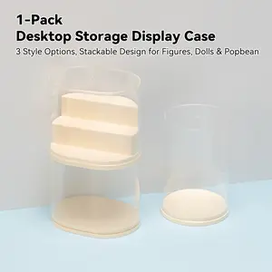 Stackable Transparent Collection Display Jar, Organizer Jar, Perfect Guardian for Watches, Jewelry, Figurines, Memorabilia, Ideal Collectible Partner, Organiser