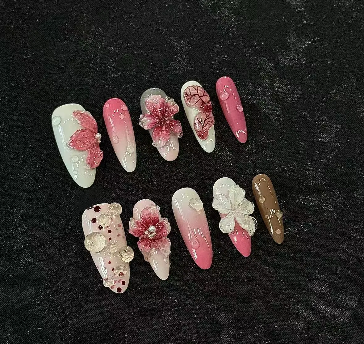 Regina--(US)4-7 Customized Bundle N.ail.s Picked In Live