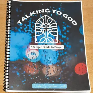 Talking to God - A Simple Guide to Prayer Spiral Guidebook by Stephanie Smith Spiritual Growth Resource