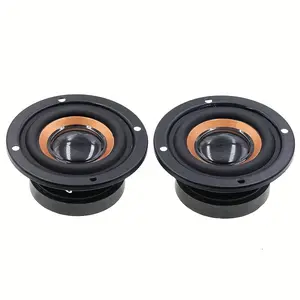 63mm 4-Ohm 5W Round Bass Loudspeaker with 45-Core Magnet, DIY Mini Portable Speaker for Audios, Mobile, Smartphone Use, Auxiliary Input Compatible Bluetooth Subwoofer,summervibes