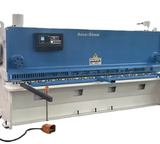 6x3200mm Pneumatic Backgauge Holder Guillotine Shearing Machine, Easy-to-Use Metal Sheet Cutter for Hardware Applications, Sheet Cutting