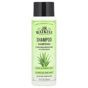 J R Watkins Shampoo, Aloe & Green Tea, 12 fl oz (354 ml) J R Watkins Shampoo, Aloe & Green Tea, 12 fl oz (354 ml)