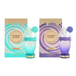 Bundle of Macroon De Minuit Lickable and Flirtisy Eau De Parfum Vaporisateur Natural Spray 100ml