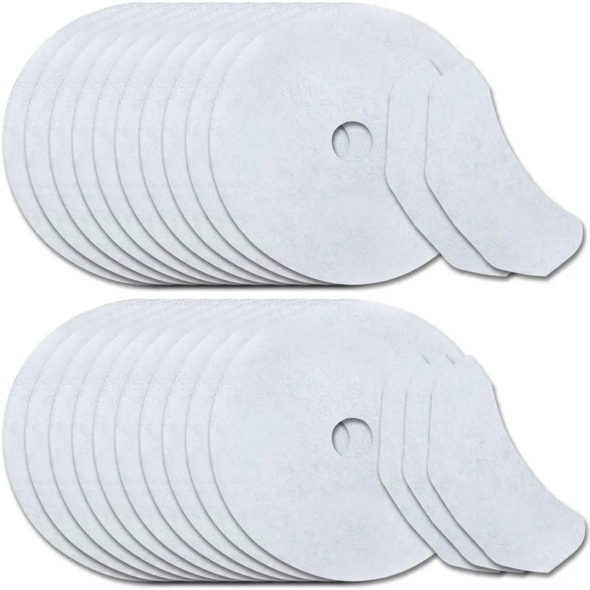 20 count Compatible Cloth Dryer Filter Set, Cloth Dryer Replacement Include 16 Dryer Exhaust Filters/4 Dryer Air Intake Filters for Panda/Magic Chef/Sonya & Avant Dryers