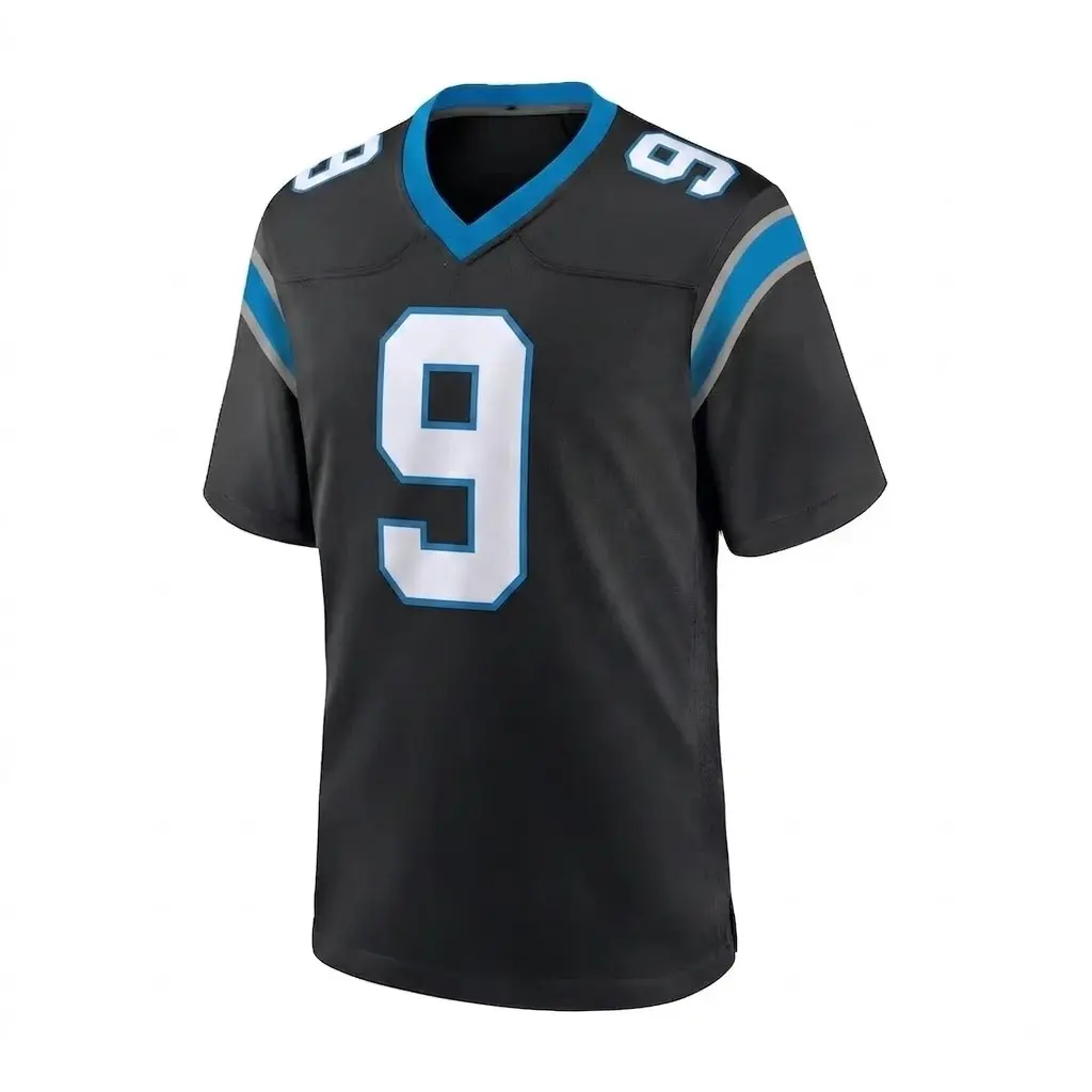 Bryce Young 9 Football Custom Name Jersey, Panthers Football Jersey, Game Day Jersey, Retro Sports Style Unisex Gift, Sunday Football Shirt