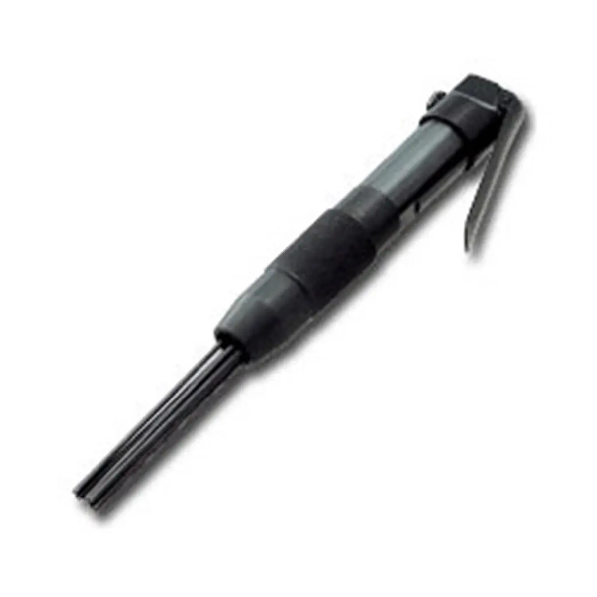 212 MAIN In-Line Needle Scaler Tool with 19 High Tension Steel Needles, 4200 BPM with 7" Stroke for Rust Removal and Scaling, Includes Flux Chisel, Needle Scaler Attachment