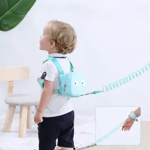 Toddler Anti-Lost Backpack Safety Harness Leash, Adjustable Anti-Wander Walking Strap, Lightweight Portable Child Safety Helper for Crowded Places, Shopping, Travel
